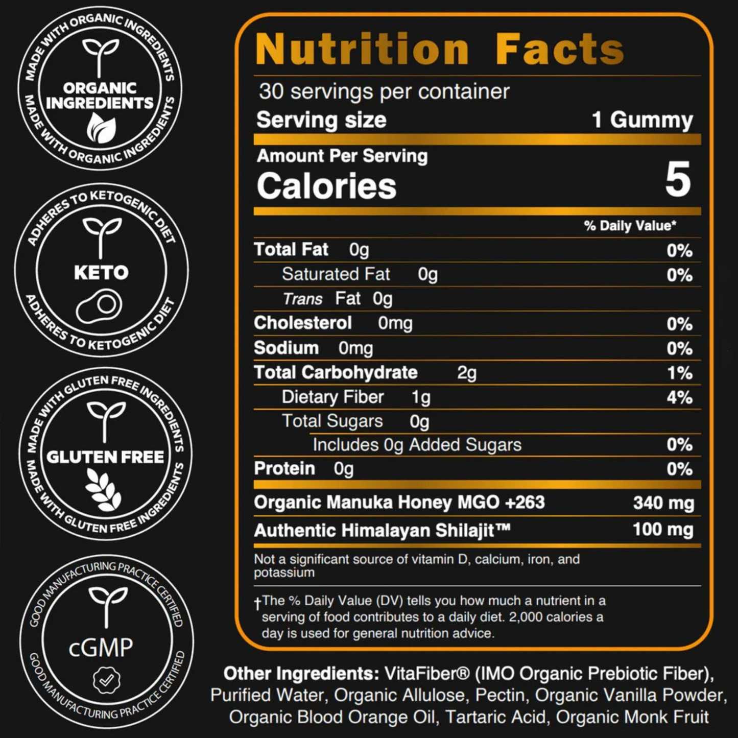 Shilajit PLUS: Gummies